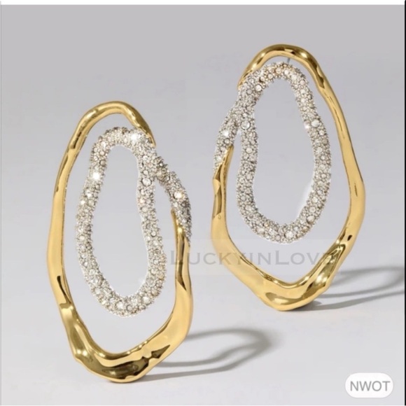 Alexis Bittar Jewelry - ALEXIS BITTAR • Solanales Double Loop Post Hoop Earrings
